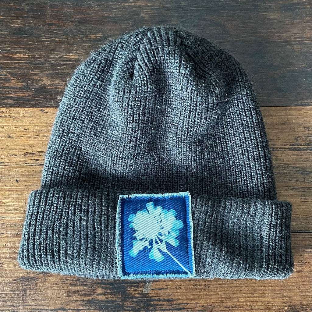 Beanie: Cyanotype Gray