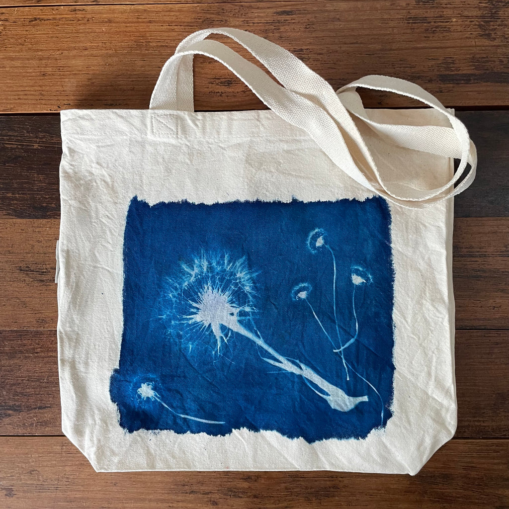 Tote Bag: Cyanotype Salsify