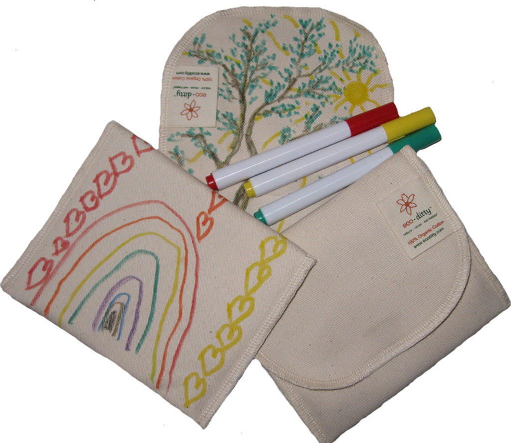Reusable Snack Bag: Color-Your-Own